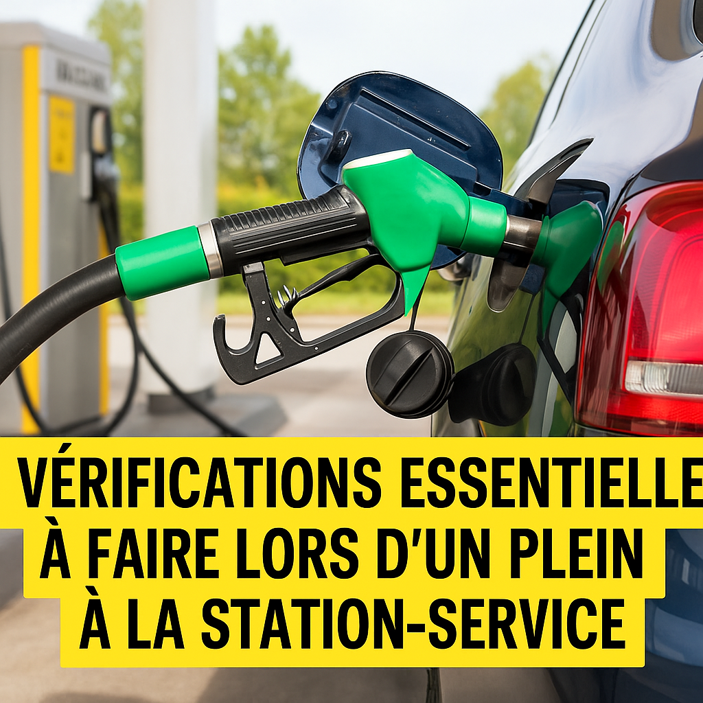 Le Plein Les 10 vérifications essentielles à faire lors d’un plein à la station ...